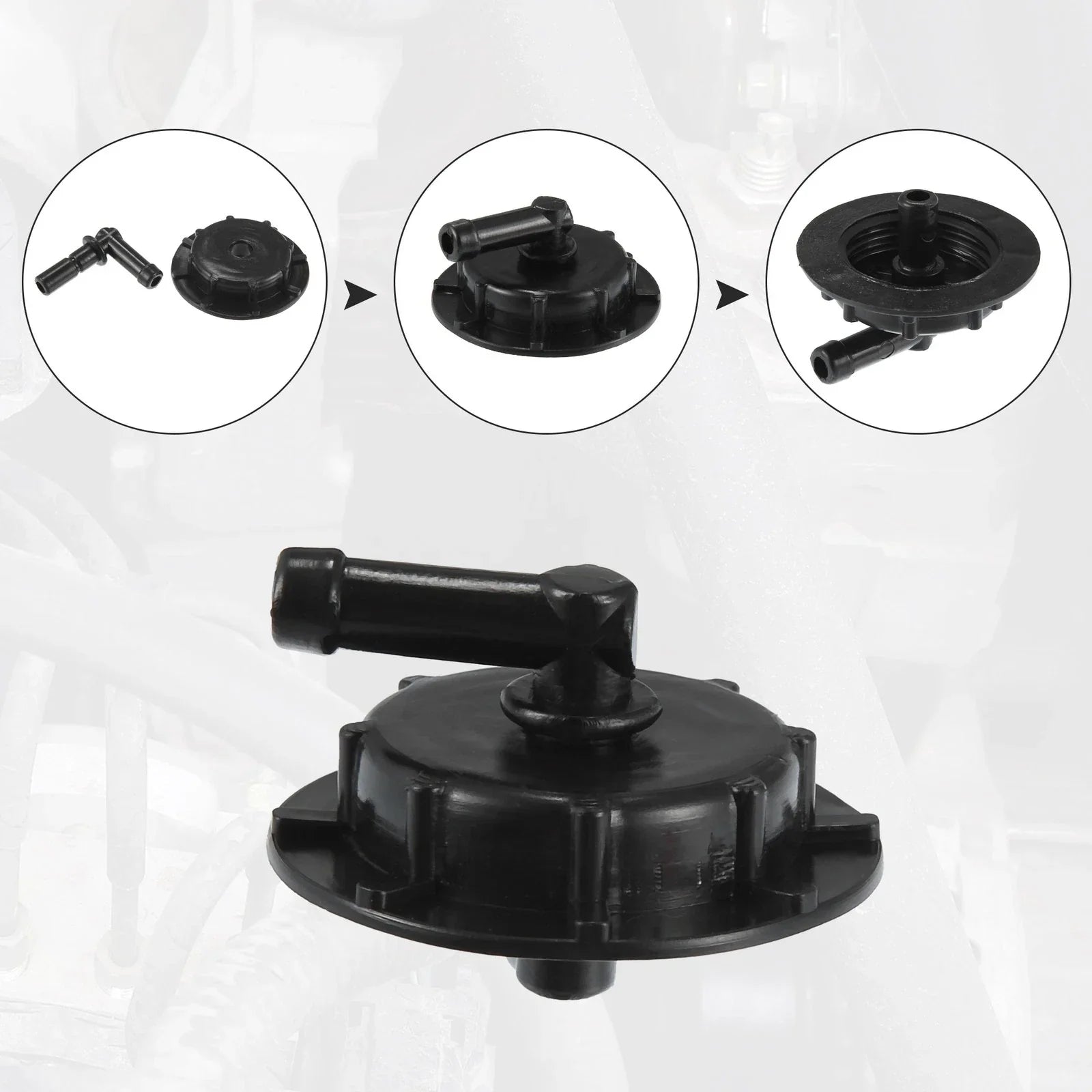 4 x Windshield Washer Fluid Reservoir Caps for Honda Accord (1997-2015)