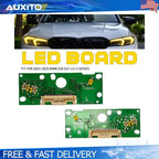 Set of 2 Yellow Angel Eye DRL LED Boards for BMW G20 G21 LCI 330i 330e M340i (2023–2025)