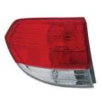 Replacement Driver Side Outer Tail Light Lens Housing for Honda Odyssey (2008–2010)