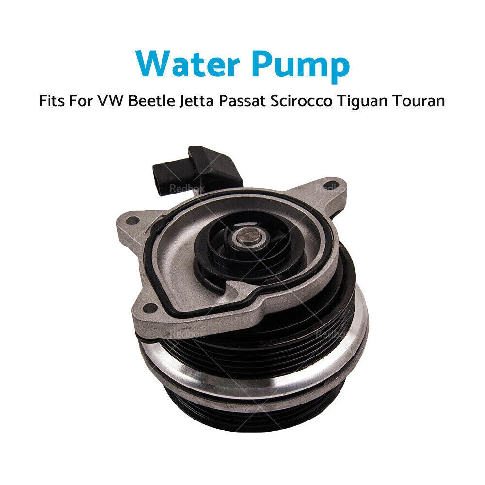 1.4T Water Pump for VW Beetle Golf Jetta Passat Scirocco Tiguan Touran (2000–2023)