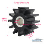 Water Pump Impeller for Sherwood Inboard Motors (10615, 1065K)