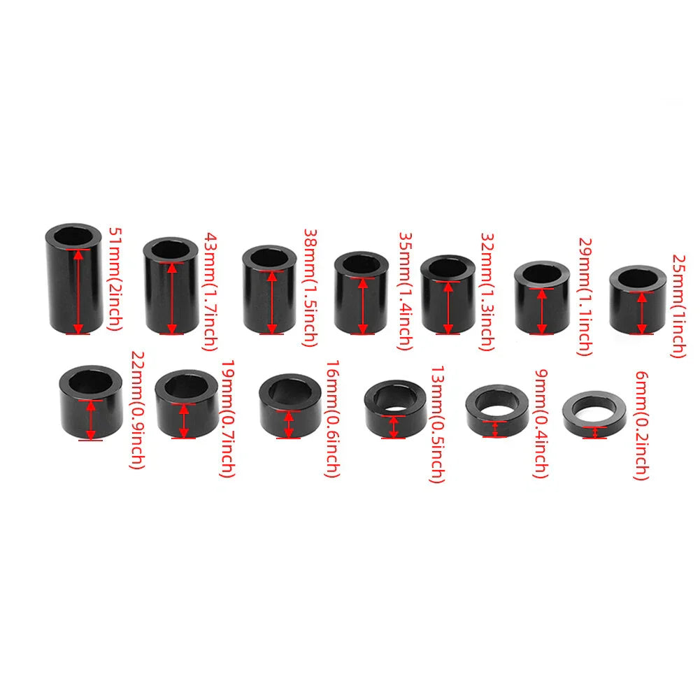 1" Wheel Axle Spacers for Harley Touring Road Glide Softail