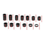 1" Wheel Axle Spacers for Harley Touring Road Glide Softail