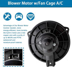 A/C Heater Fan Blower Motor for Toyota Tundra (2000–2006)