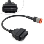 4Pin to 16Pin OBD2 Diagnostic Scanner Adapter Cable for Harley Davidson