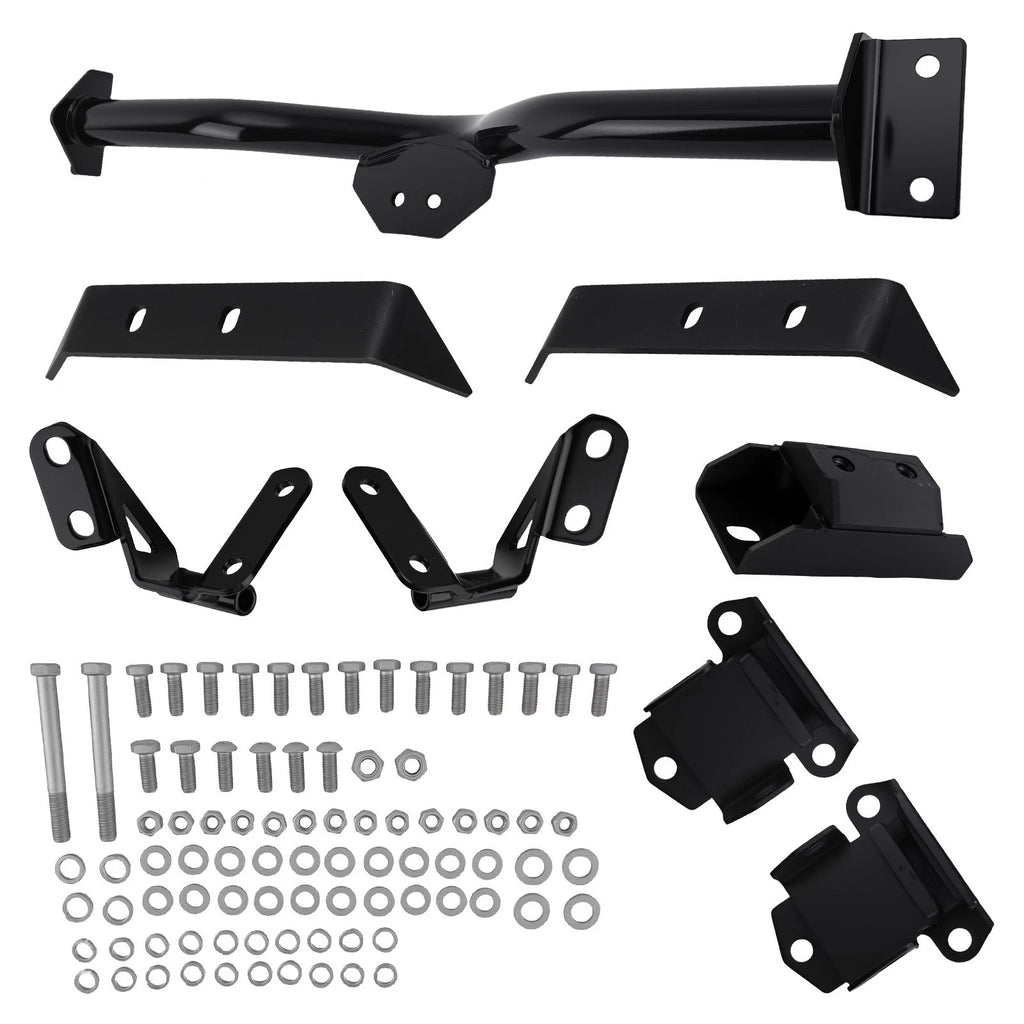 Engine Transmission Mount Kit for Chevy 210 Belair Nomad V8 (1955–1957)