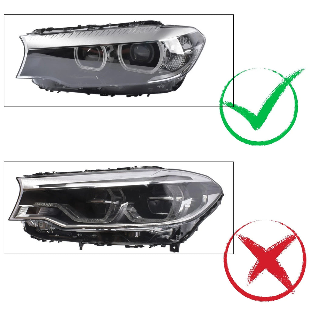 Xenon LED Adaptive Headlight Left for BMW 5 Series G30 G31 (2017–2020)