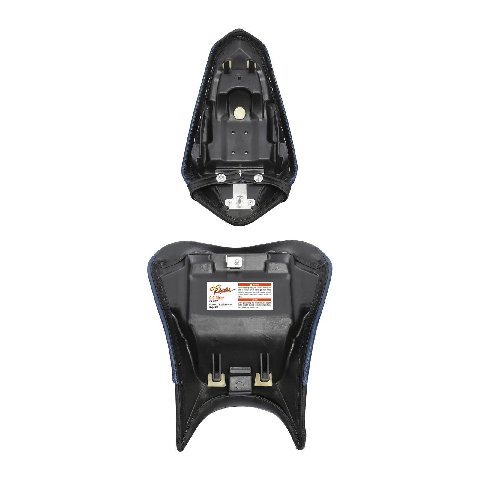 Driver Passenger Seat for Kawasaki Ninja 400 Z400 (2018–2023)