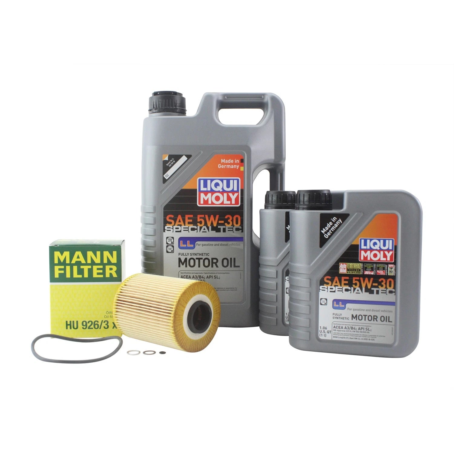 7L Liqui Moly Special Tec LL 5W-30 Oil Change Kit for BMW M50/M50TU (1990–1995)