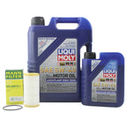 6L Liqui Moly Leichtlauf High Tech 5W-40 Oil Change Kit for Audi 1.8/2.0L (2000–2023)