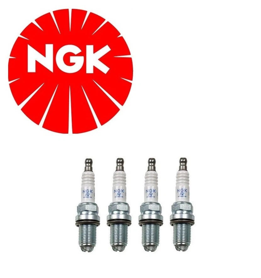 Set of 4 Pre-Gapped Spark Plugs NGK 3199 for BMW Mini Cooper (2002–2021)