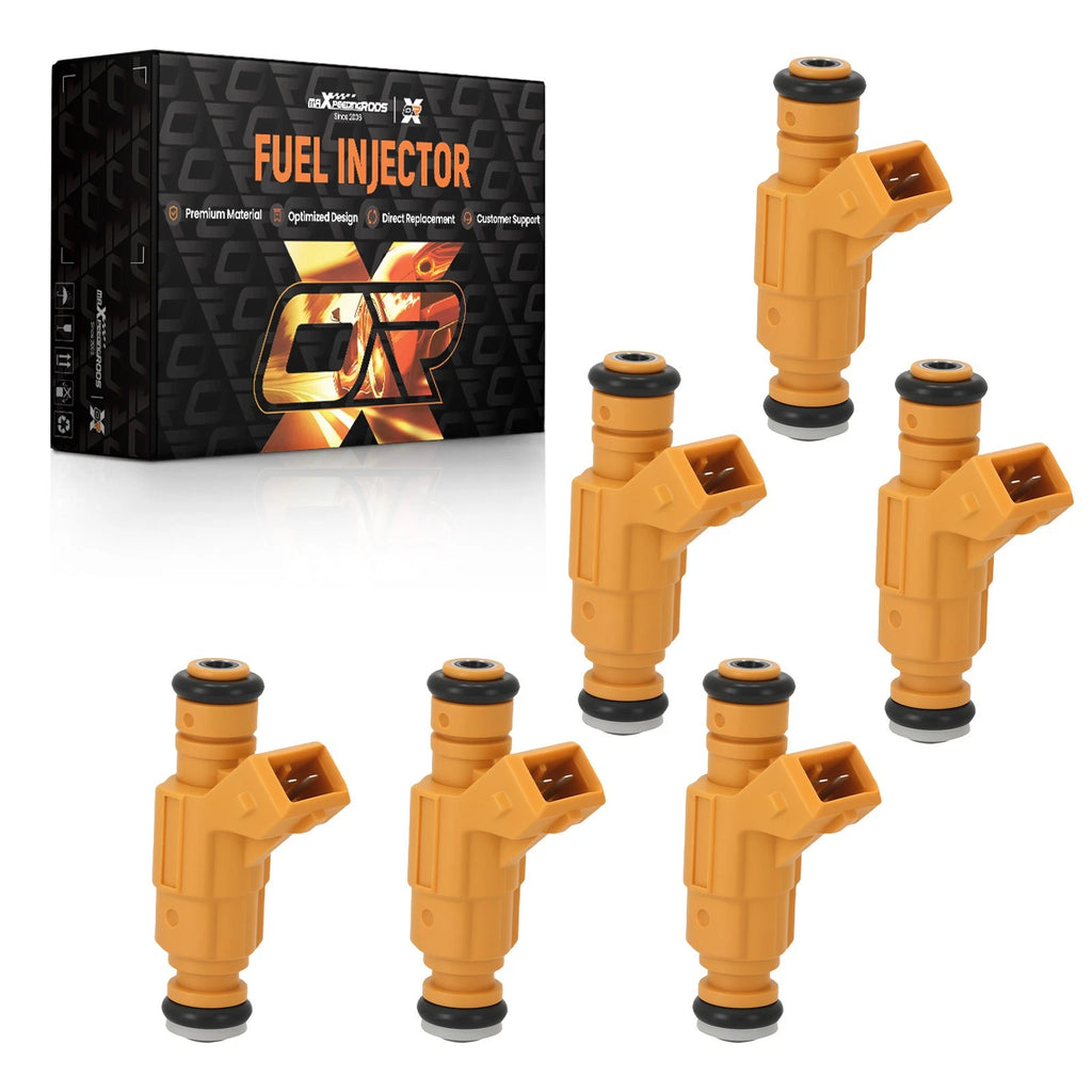 Set of 6 Fuel Injectors for Ford Explorer 4.0L V6 (1999–2001)