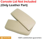 Center Console Armrest Cover for Acura RL (2005–2012) Beige Leather Synthetic