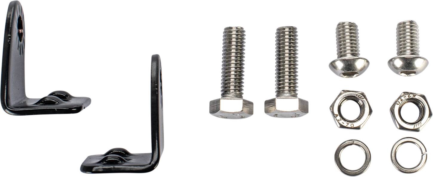 End Bracket Kit for ATV/UTV Light Mounts (2010–2024)