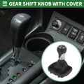 6 Speed Shift Knob with Cover for Audi A3 8P (2003–2013) Chrome Red Black