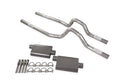 Dual Exhaust Kit for Ford F-Series (1973–1979) 3" 2 Chamber Mufflers