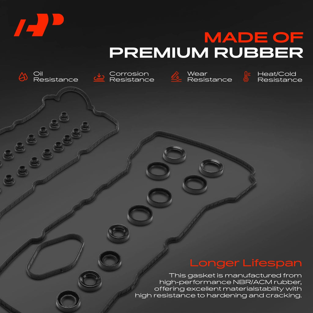 Engine Valve Cover Gasket Set for Ford Expedition Lincoln 3.5L (2015–2017)