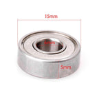 10Pcs 696-2Z 696ZZ Deep Groove Mini Ball Bearings for Micro Motor (6x15x5mm)