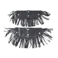 Front Rider Floorboard Fringe Covers for Honda, Yamaha, Harley