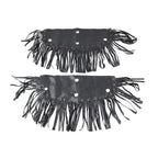 Front Rider Floorboard Fringe Covers for Honda, Yamaha, Harley