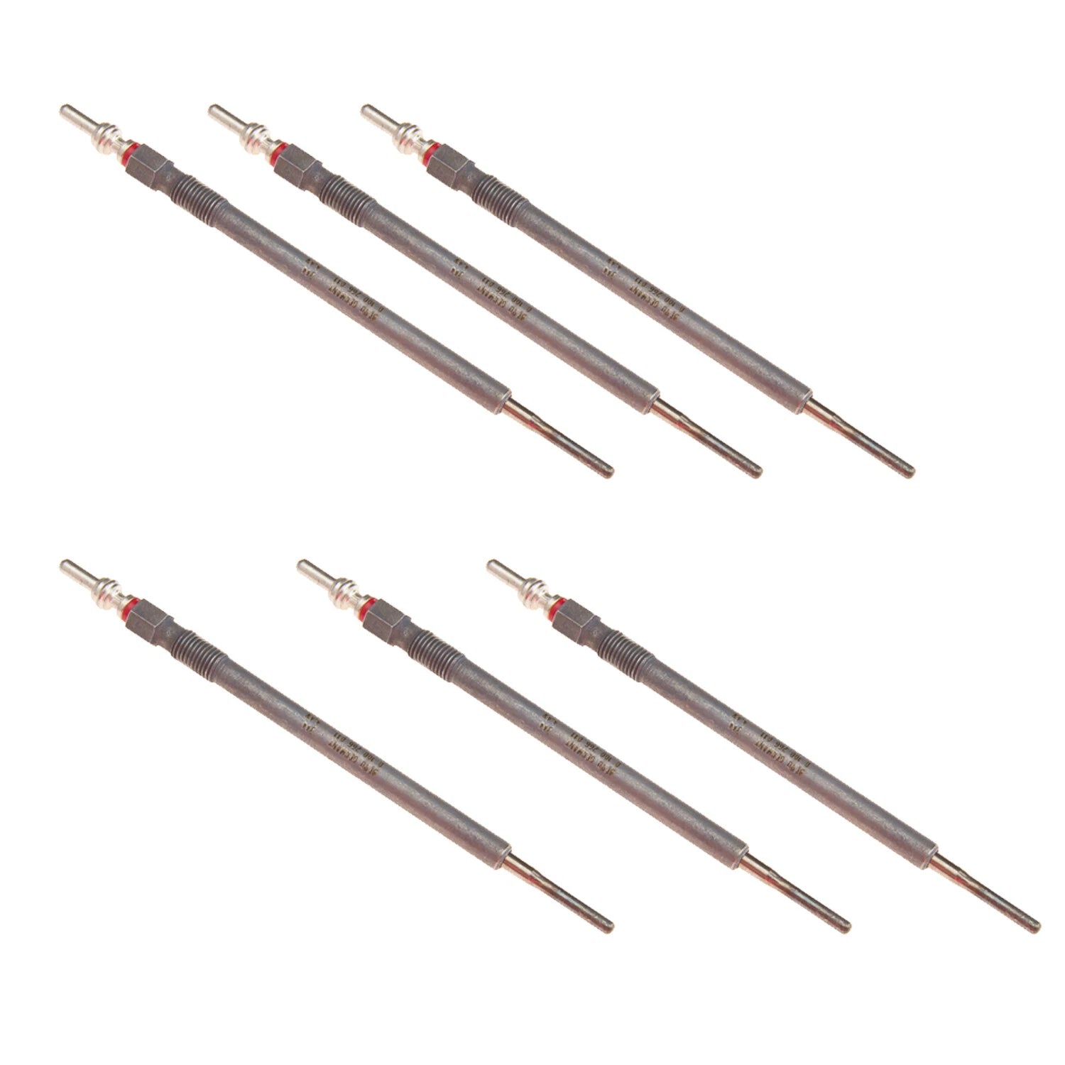 Set of 6 Diesel Glow Plugs 8 mm for Dodge Sprinter 2500 Jeep 3.0 V6