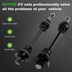 Rear CV Joint Axles for Yamaha Rhino 450 2006-2009, Rhino 660 2004-2007