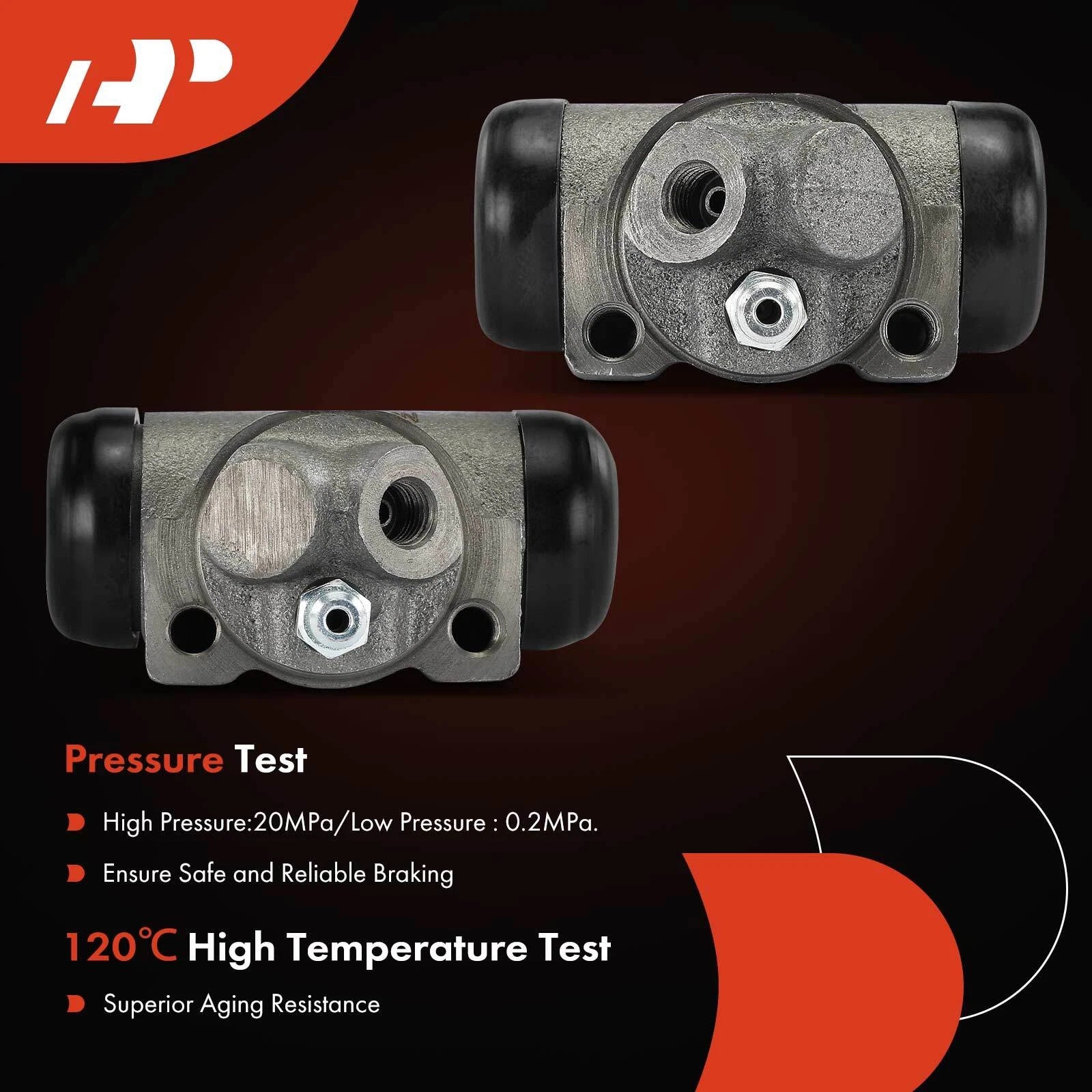 2X Rear Drum Brake Wheel Cylinder for Buick Riviera (1967–1970)