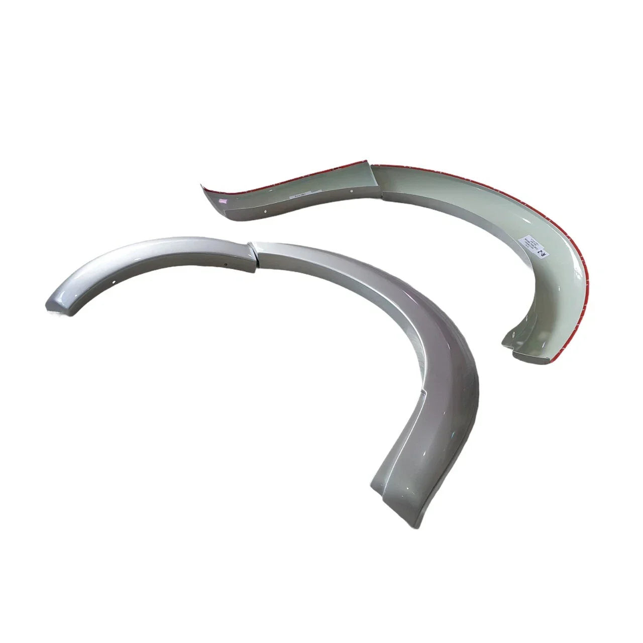 Front Silver K23 Fender Flares for Nissan Navara (2021-2022)
