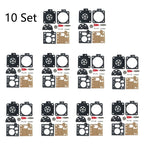 Set of 10 Carburetor Diaphragm Gasket Kit for STIHL MS380 MS381 038 066