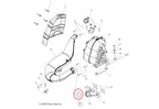 Exhaust Gasket Seal Donut for Polaris 440 500 600 700 800 (1996–2016) 3610046