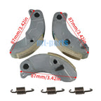 Clutch Weight Shoes for Honda NHX110 Lead 110 (2008–2015), NHX125 Lead 125 (2022–2024)