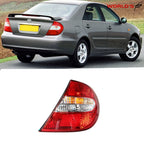 Set of 2 Rear Tail Lights for Toyota Camry (2002–2004) Halogen