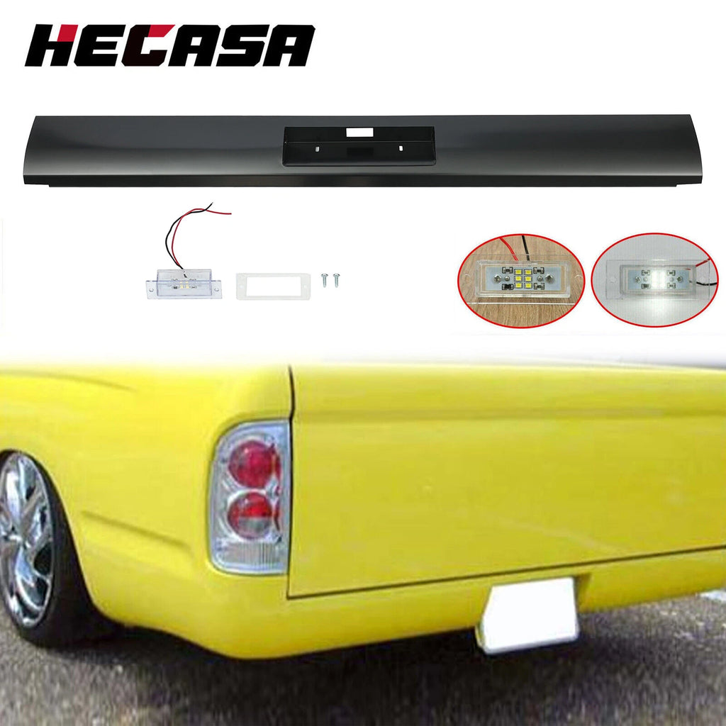 Rear Bumper Roll Pan with LED Light for Toyota Tacoma (1995–2004)