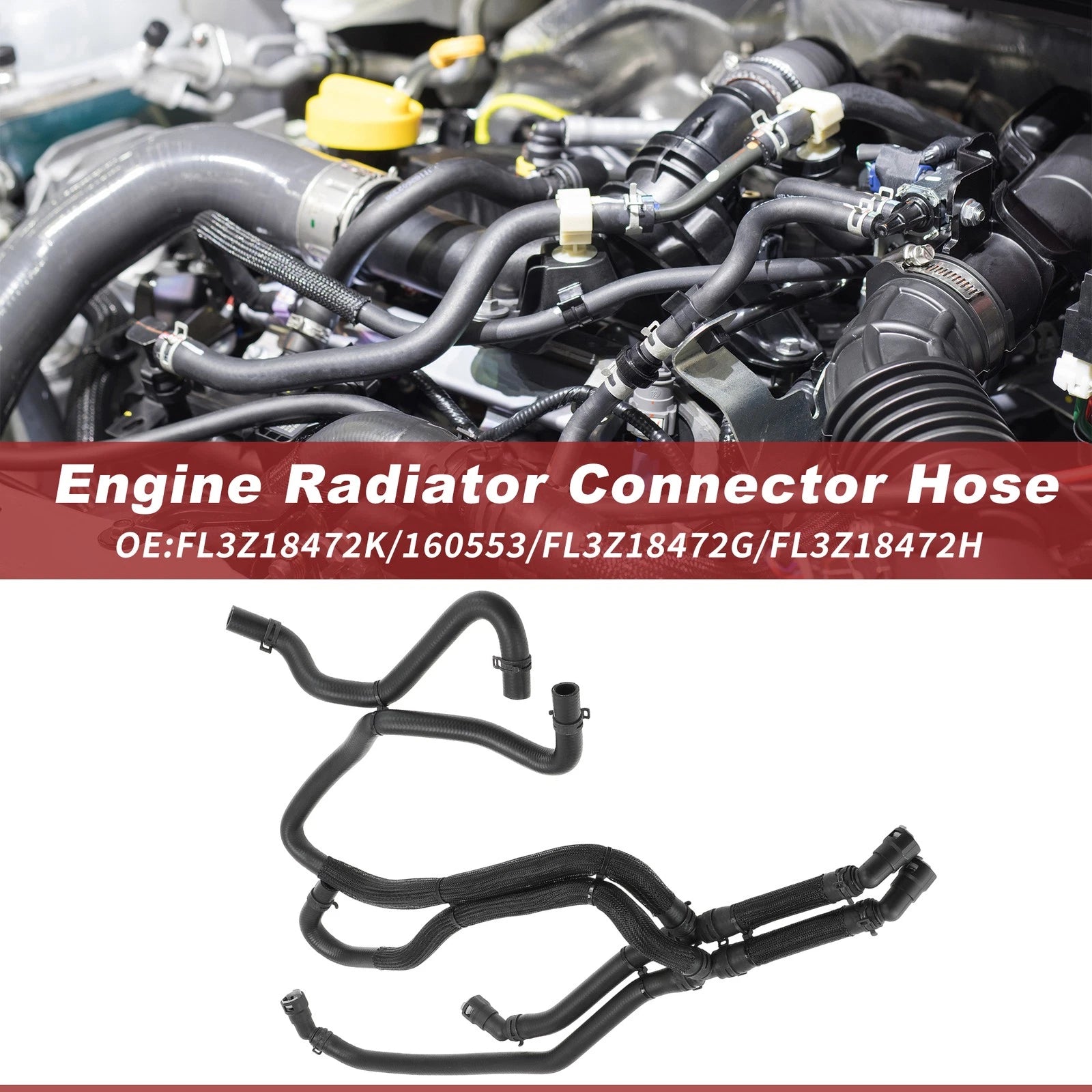 HVAC Heater Water Hose for Ford F-150 (2015–2017) No.FL3Z18472K