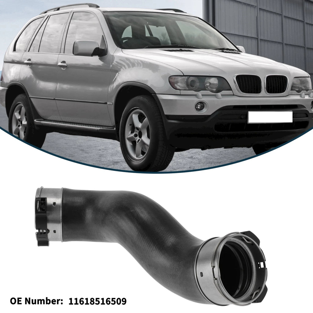 Radiator Hose for BMW 5 Series F07 (2009–2017) No. 11618516509 Black