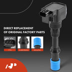 Set of 8 Ignition Coils & Iridium Spark Plugs for Honda Civic