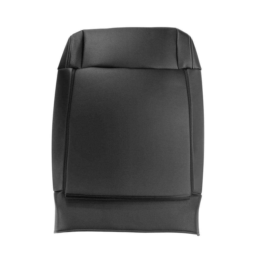 Front Passenger Top Seat Cover for Jeep Wrangler (2007–2012) Leather Black