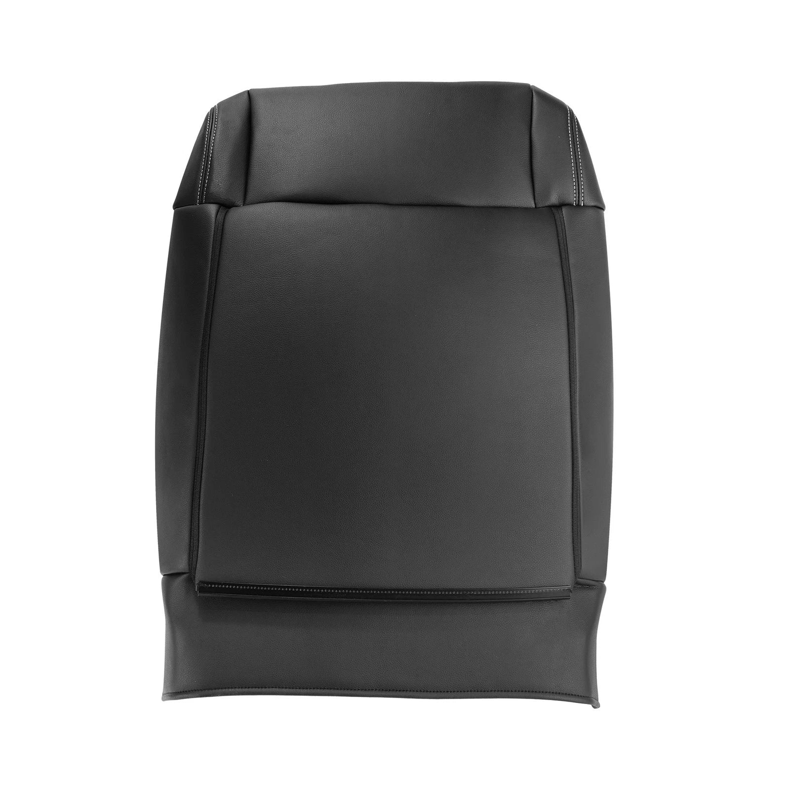 Front Passenger Top Seat Cover for Jeep Wrangler (2007–2012) Leather Black