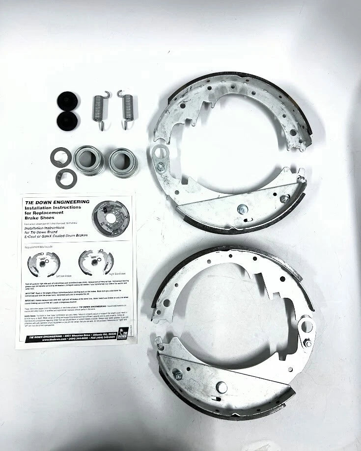 12in Free Backing Brake Shoes for Tie Down Engineering 81109