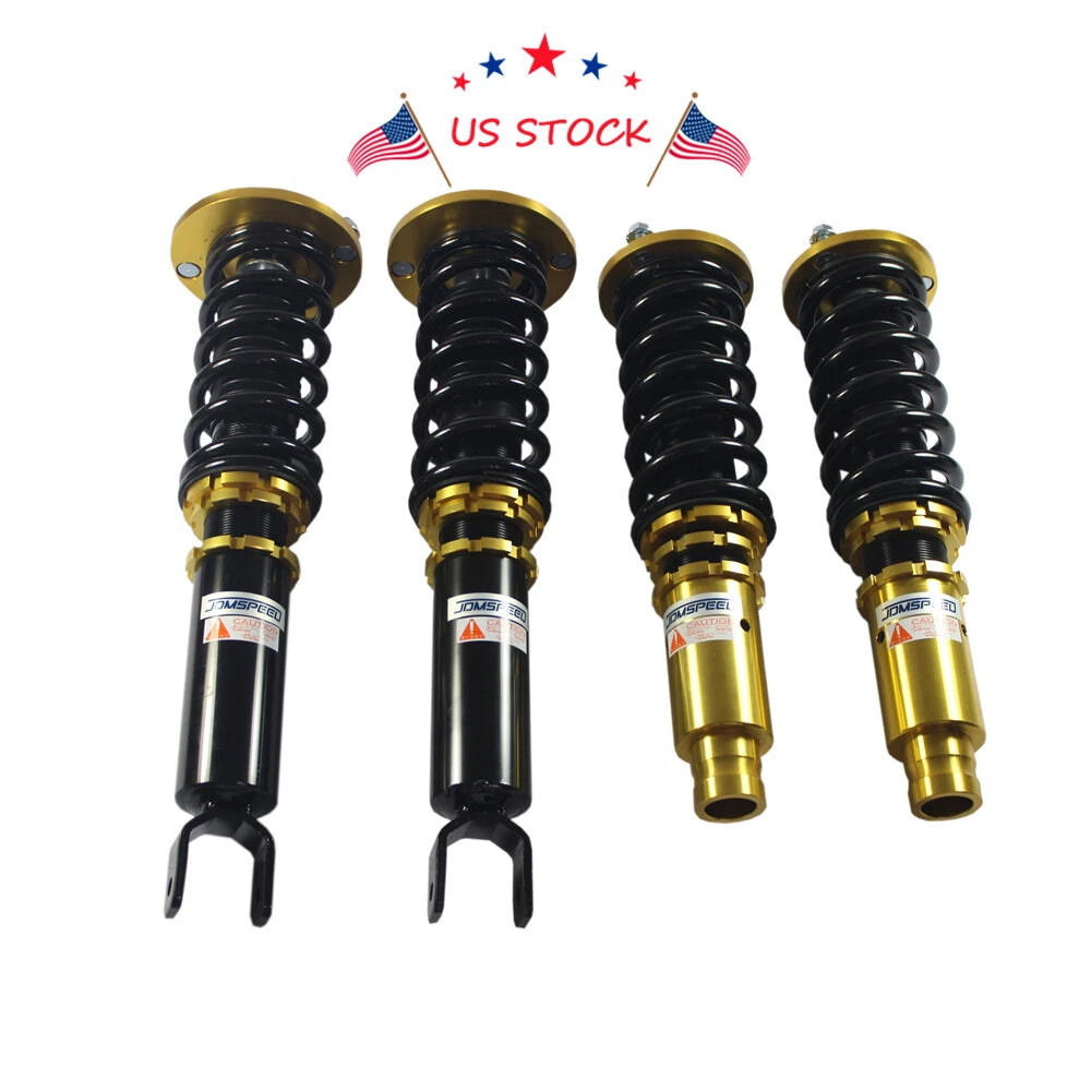 Set of 4 Coilover Struts for Honda Accord (1990–1997)