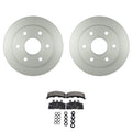 Set of 4 Bosch QuietCast Front Rotors & TRW Pro Metallic Pads for Blazer K1500 (1995–2005)