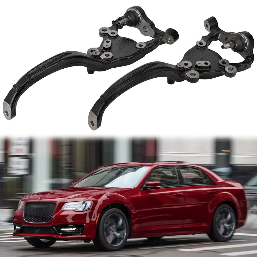 Front Steering Knuckle Pair for Chrysler 300 Dodge Challenger Charger (2012–2021)