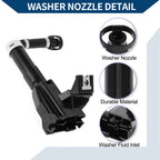 Front Passenger Side Headlight Washer Nozzle for Lexus LX570 (2008–2011) No. 8520760030