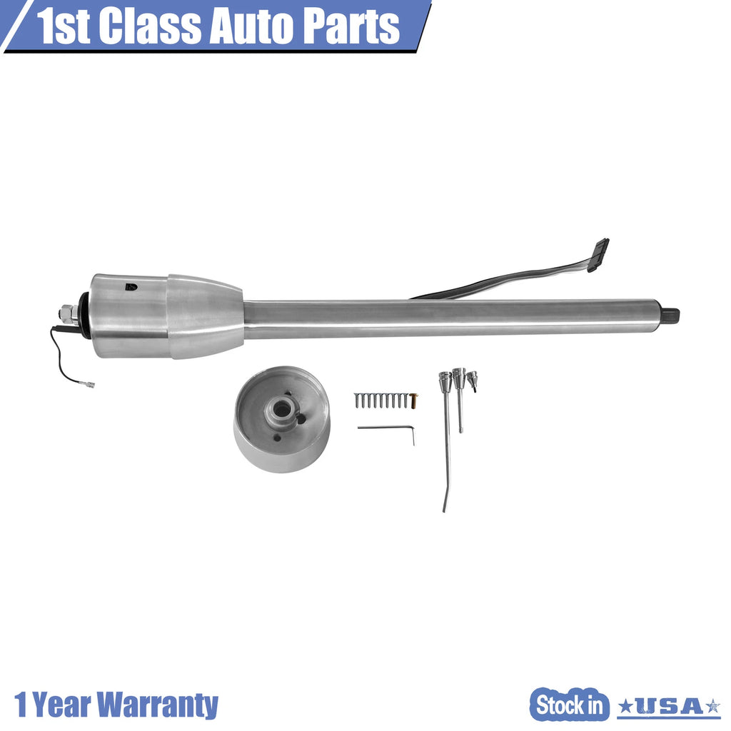32" Polished Tilt Steering Column for Make Model