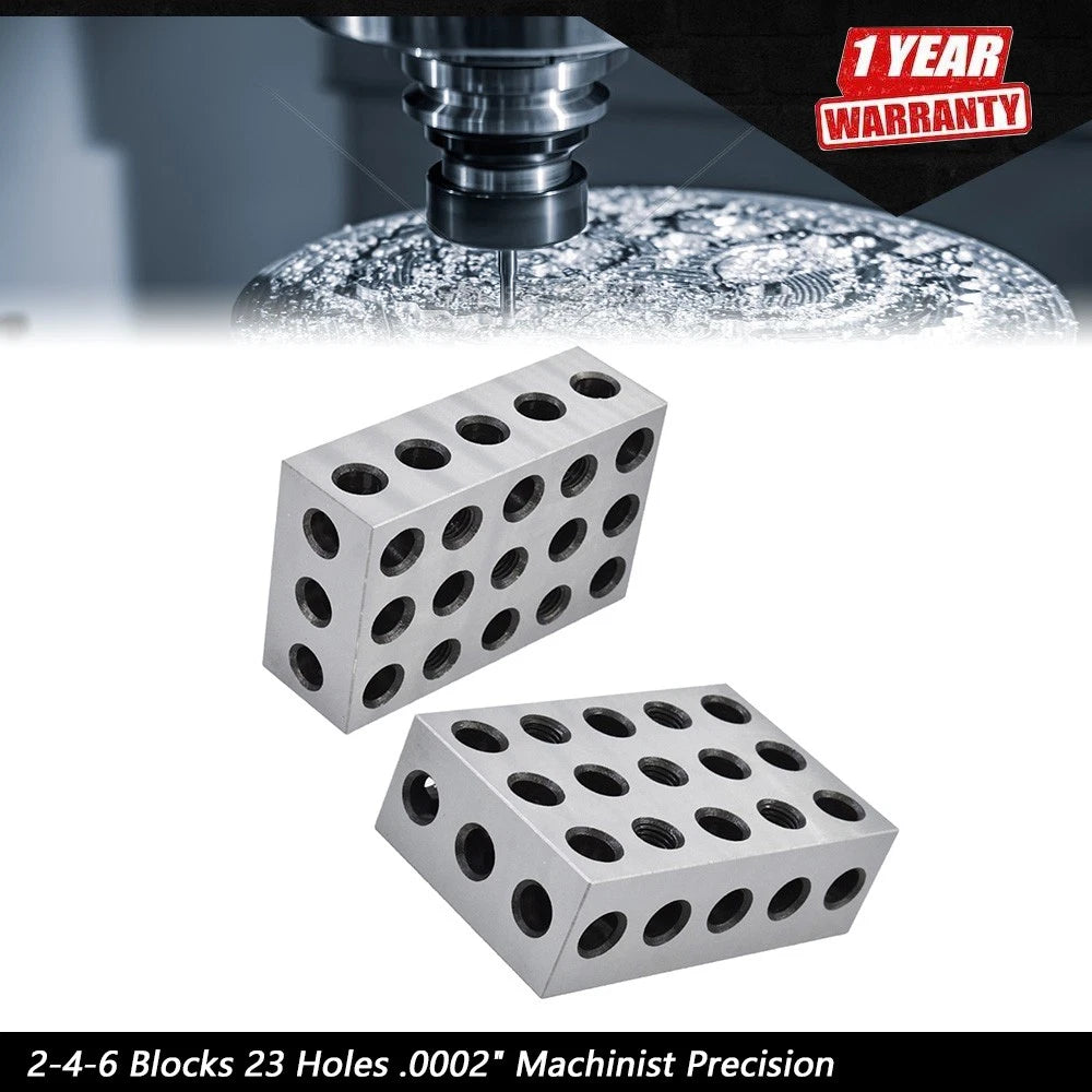 2-4-6 Blocks for Machinists - Ultra Precision Matched Pair
