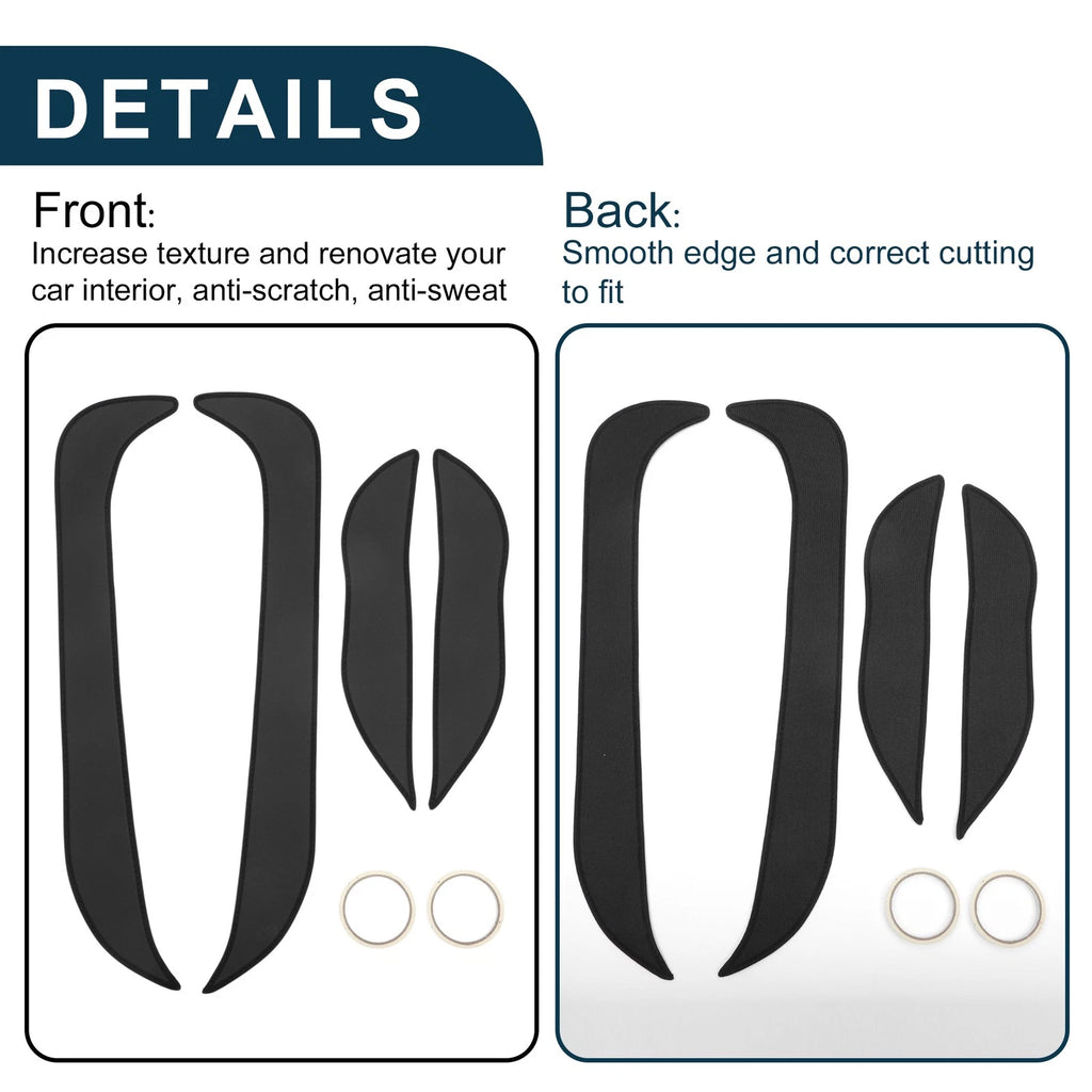 Set of 1 Car Door Anti Kick Pad Sticker Protector for Honda XR-V (2015–2019)