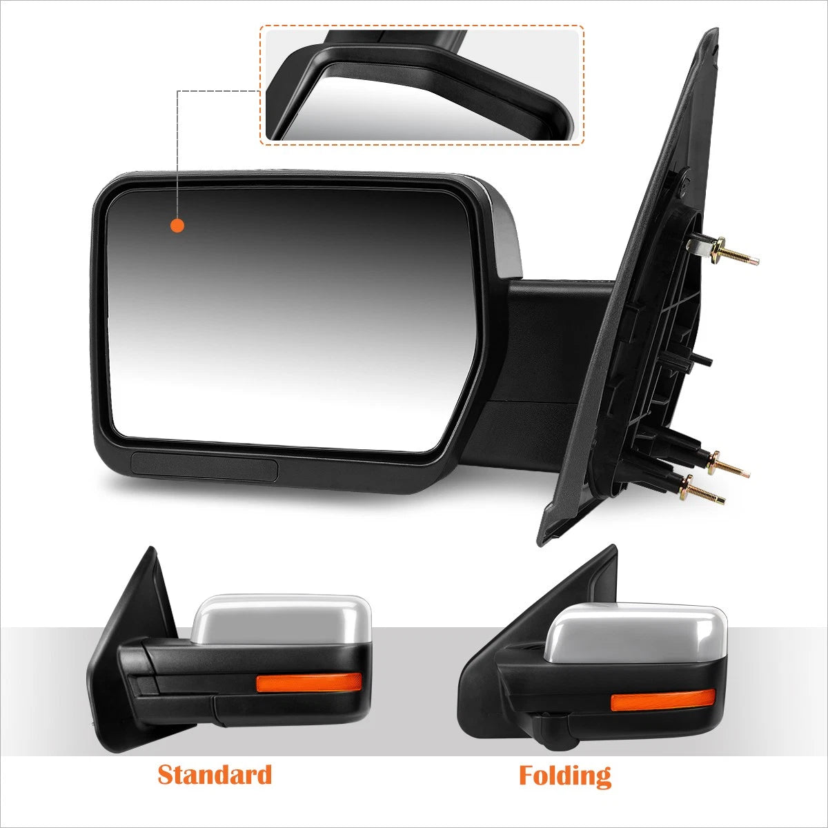 Front Bumper Grille Brush Guard Bull Bar for Ram 1500 (2019–2024) with LED Light Strip