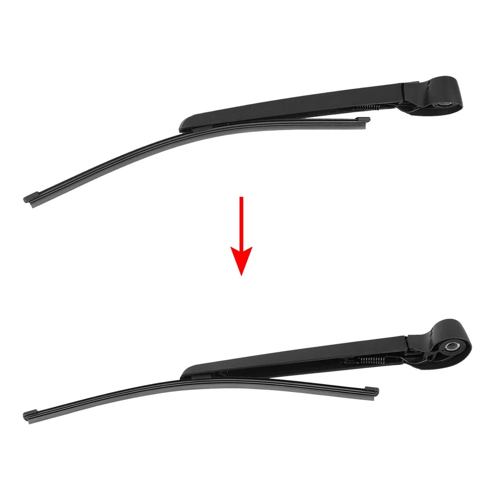 Set of 2 Rear Windshield Wiper Blade Arms for Audi A3 (2013–2017) 350mm