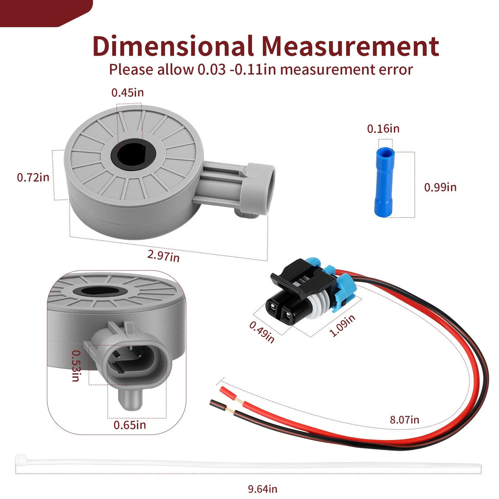 Gear Position Sensor & Pigtail Harness for Polaris RZR XP 4 1000 (2019–2022) 7662299
