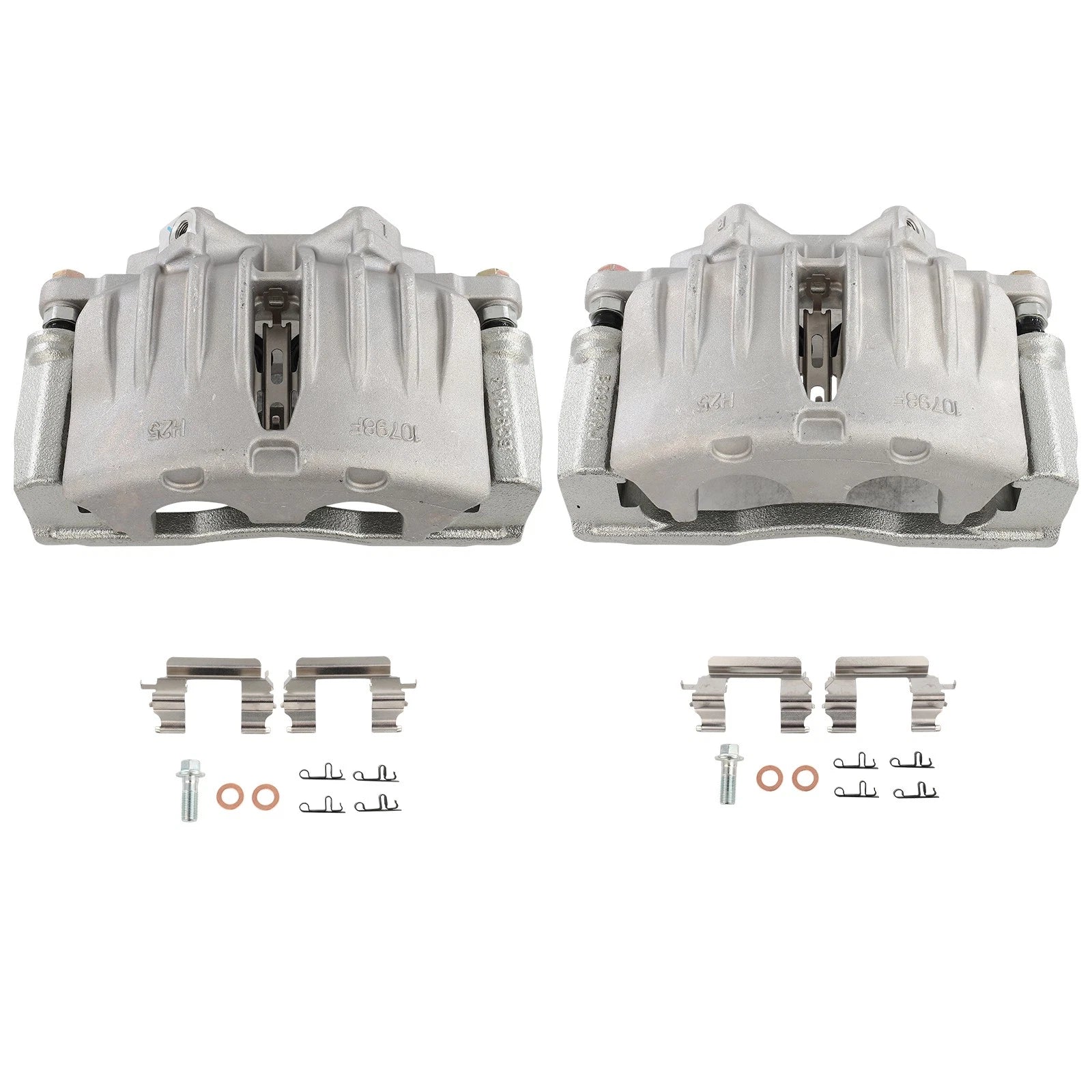 Set of 2 Front Brake Calipers for Chevrolet Trailblazer (2003–2005)